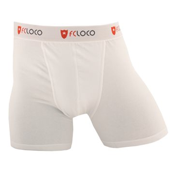 Toon details van FCLOCO - Basic White FCLOCO boxershort Afbeeldingen van FCLOCO - Basic White FCLOCO boxershort