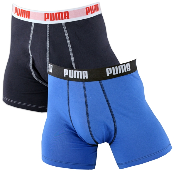 Afbeeldingen van Puma - Basic Boxershorts 2 Pak - Blauw