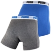 Afbeeldingen van Puma - Basic Boxershorts 2 Pak - Blauw/ Grijs