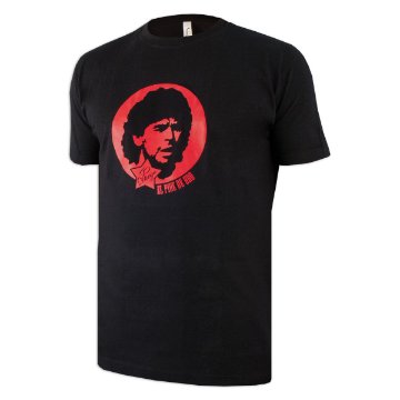 Toon details van Spielraum - Maradona El Pibe T-shirt - Zwart Afbeeldingen van Spielraum - Maradona El Pibe T-shirt - Zwart