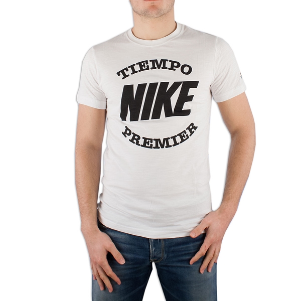 Afbeeldingen van Nike Sportswear - Tiempo T-shirt - Wit