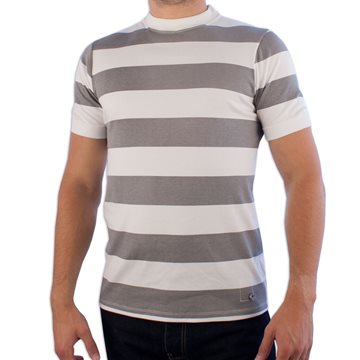 Toon details van Campo Retro - Empire Hoop retro voetbalshirt - Grey/ White Afbeeldingen van Campo Retro - Empire Hoop retro voetbalshirt - Grey/ White