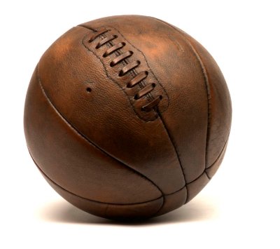 JW & Sons - Retro Basketbal 1910 - Bruin afbeelding
