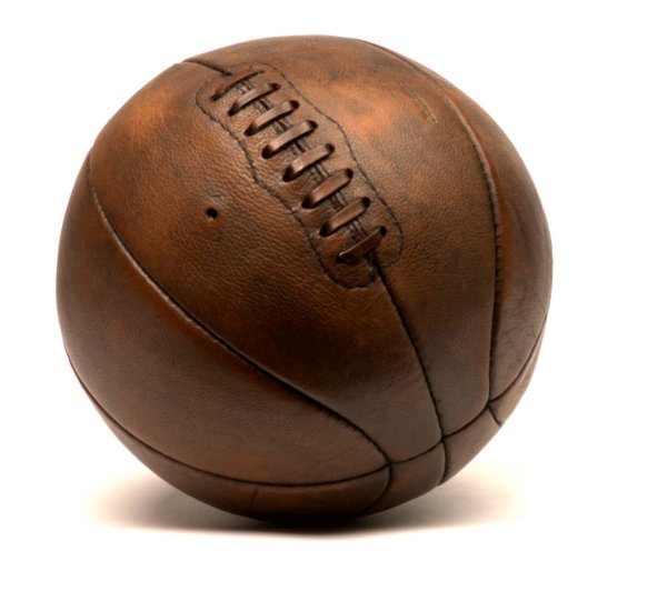Afbeeldingen van JW & Sons - Retro Basketbal 1910 - Bruin