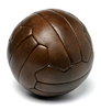 Afbeeldingen van JW & Sons - Retro Voetbal 1950 - Bruin