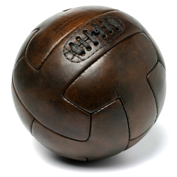Afbeeldingen van JW & Sons - Retro Voetbal 1940 - Bruin