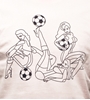 Afbeeldingen van COPA Football - Pin Up T-shirt - Roze