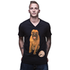 Afbeeldingen van COPA Football - Bullmastiff V-Neck T-Shirt - Black