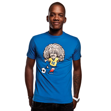 Toon details van COPA Football - Carlos T-shirt - Blauw Afbeeldingen van COPA Football - Carlos T-shirt - Blauw