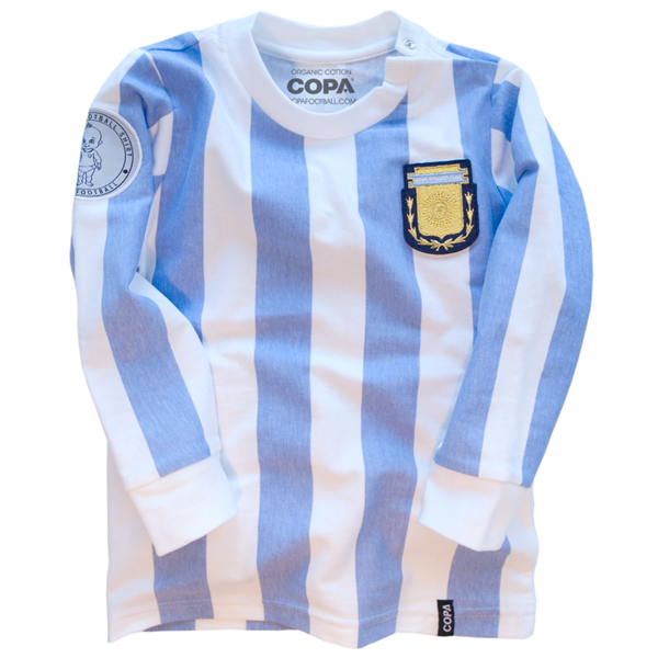 Afbeeldingen van COPA Football - Argentinie 'My First Football Shirt' Baby - Wit/ Blauw