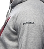 Afbeeldingen van COPA Football - I Love Football Hooded Sweater - Grijs