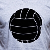 Afbeeldingen van COPA Football - Le Ballon V-neck T-Shirt - Grijs