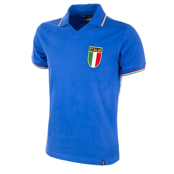 Afbeeldingen van Italie retro voetbalshirt WK 1982