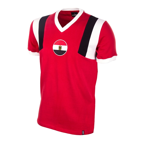 Afbeeldingen van Egypte retro voetbalshirt 1980's