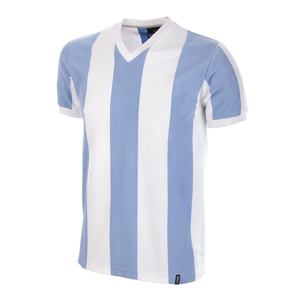 Afbeeldingen van Argentinië retro voetbalshirt 1960's