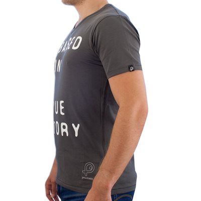Pouchain – True Story V-neck T-shirt –