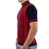 Afbeeldingen van Madcap England - Zig Zag Wanderer Retro Wielershirt - Rood/ Zwart