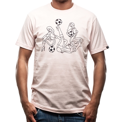 COPA Football - Pin Up T-shirt - Roze afbeelding
