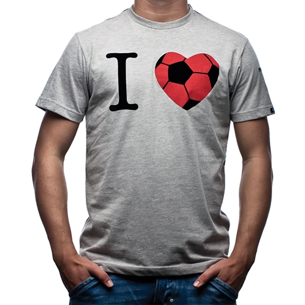 Afbeeldingen van COPA Football - I Love T-shirt - Grijs