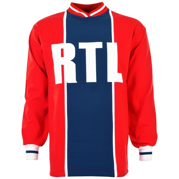 Afbeeldingen van Paris Saint-Germain 1974 Retro Voetbalshirt