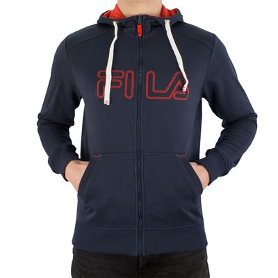 FILA Vintage - Waine Hooded Sweatjack - Blauw afbeelding