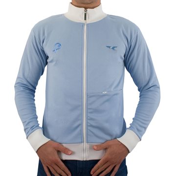 Toon details van Pouchain - Lazio Roma '79 Trainingsjack - Licht Blauw Afbeeldingen van Pouchain - Lazio Roma '79 Trainingsjack - Licht Blauw