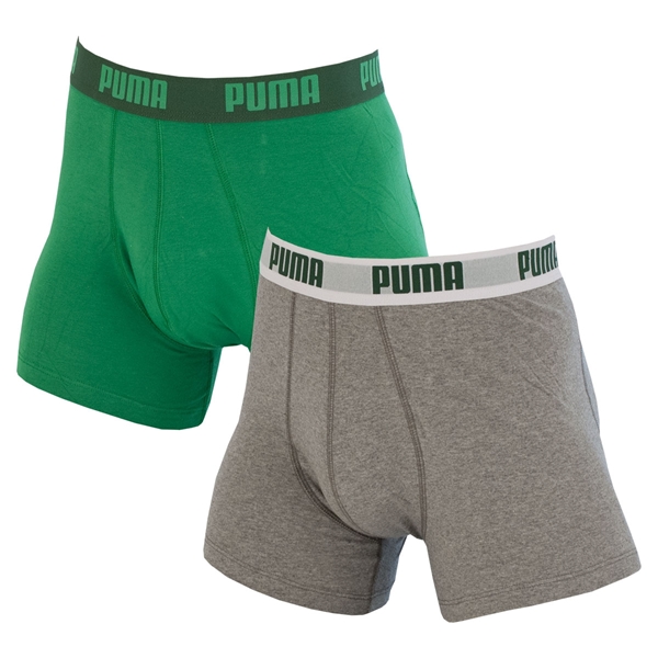 Afbeeldingen van Puma - Basic Boxershorts 2 Pak - Amazone Groen