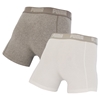 Afbeeldingen van Puma - Basic Boxershorts 2 Pak - Wit/ Grijs
