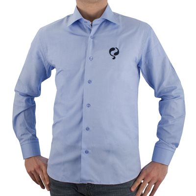 Quick / Q1905 - Carter Overhemd - Licht Blauw/ Navy afbeelding