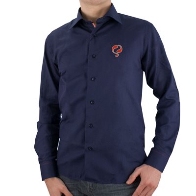 Quick / Q1905 - Carter Overhemd - Navy/ Rood afbeelding