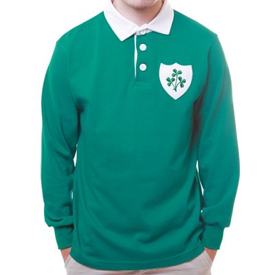 Ierland Retro Rugby Shirt 1926 afbeelding