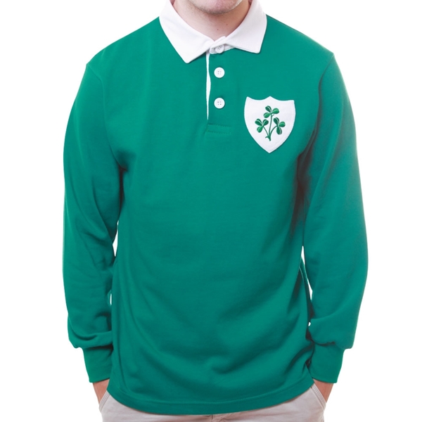 Afbeeldingen van Ierland Retro Rugby Shirt 1926