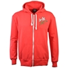 Afbeeldingen van Japan 1932 Retro Rugby Zipped Hoodie - Rood