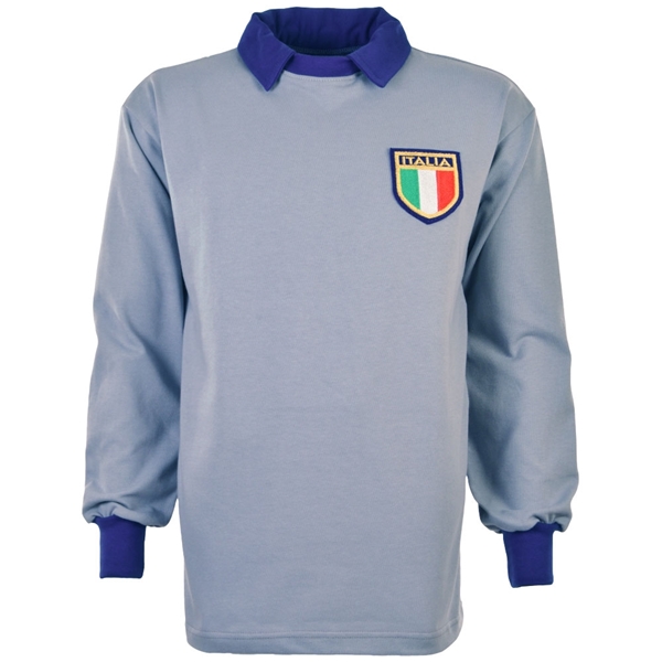 Afbeeldingen van Italië retro Keepershirt Dino Zoff WK 1982