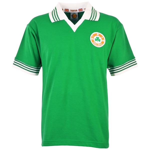 Afbeeldingen van Ierland Retro Voetbalshirt 1978