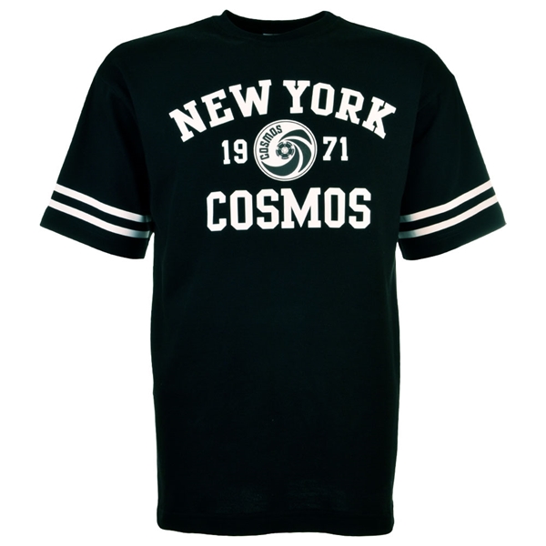 Afbeeldingen van TOFFS - New York Cosmos 1971 Vintage T-Shirt - Zwart/ Wit