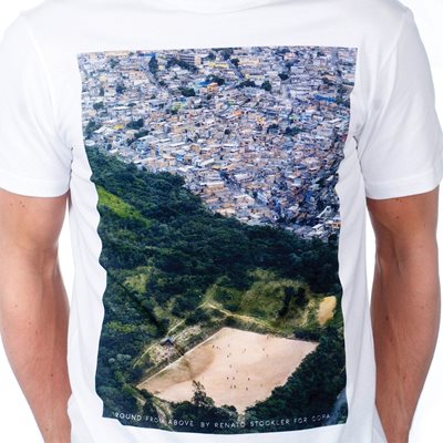 COPA Football - Ground From Above T-Shirt - Wit