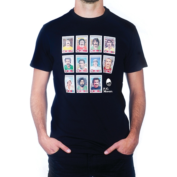 Afbeeldingen van COPA Football - Moustache Dream Team T-Shirt - Zwart