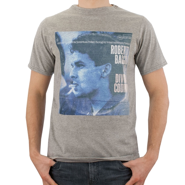 Afbeeldingen van TOFFS Pennarello - Roberto Baggio T-Shirt - Grijs