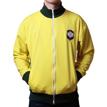 Toon details van Brazilië Retro Trainingsjack Afbeeldingen van Brazilië Retro Trainingsjack