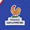 Afbeeldingen van Frankrijk Retro Voetbalshirt W.K. 1966