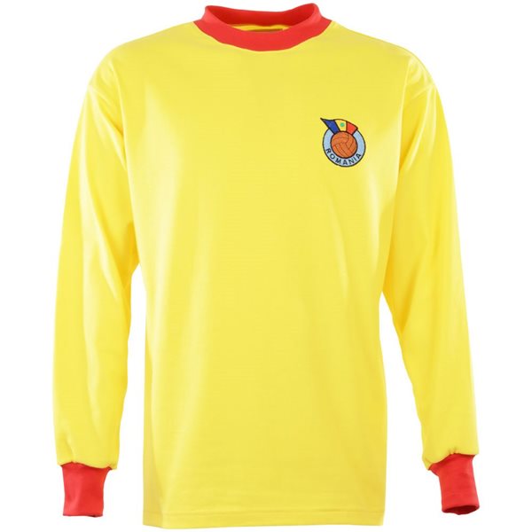 Afbeeldingen van Roemenie Retro Voetbalshirt 1960's