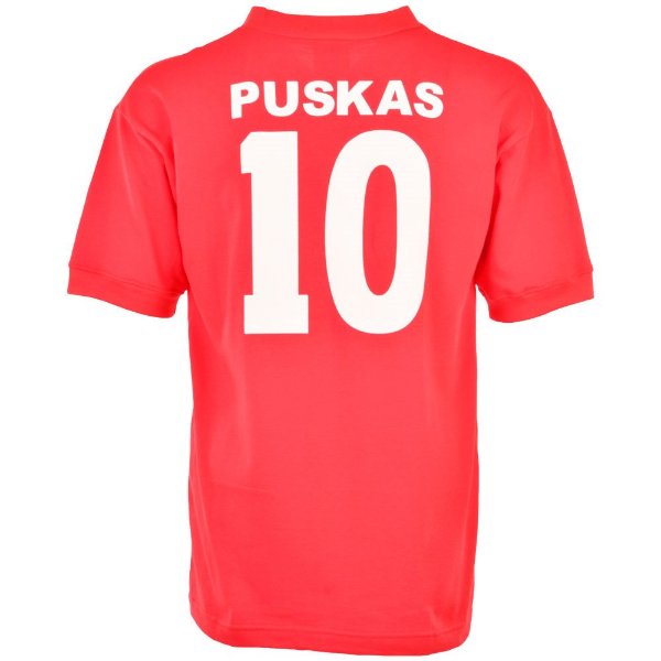 Afbeeldingen van Hongarije Retro Voetbalshirt Puskas WK 1954