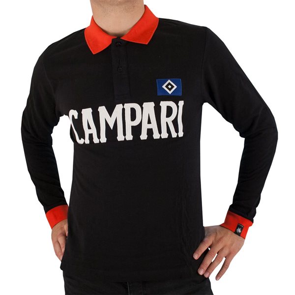 Afbeeldingen van Coolligan - Hamburger SV Retro Voetbalshirt 1974