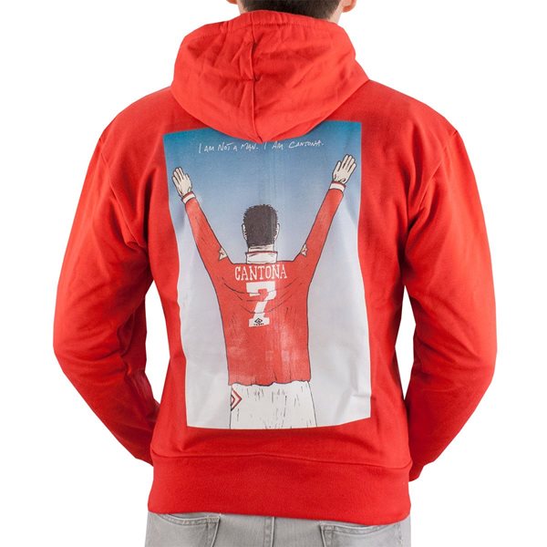 Afbeeldingen van TOFFS Pennarello - I Am Cantona Zipped Hoodie - Rood