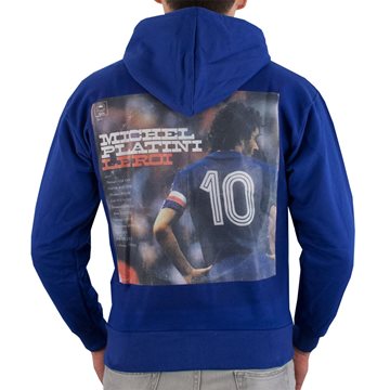 Toon details van TOFFS Pennarello - Platini Zipped Hoodie - Blauw Afbeeldingen van TOFFS Pennarello - Platini Zipped Hoodie - Blauw