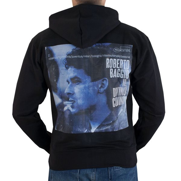 Afbeeldingen van TOFFS Pennarello - Roberto Baggio Zipped Hoodie - Zwart