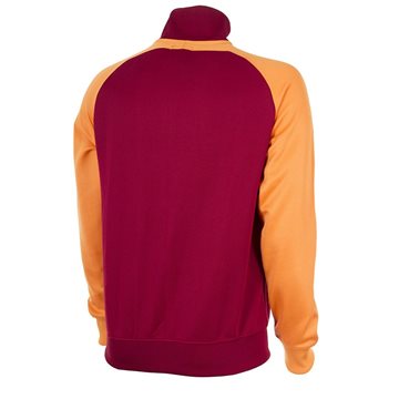 Toon details van AS Roma Scudetto Retro Trainingsjack 1983 Afbeeldingen van AS Roma Scudetto Retro Trainingsjack 1983