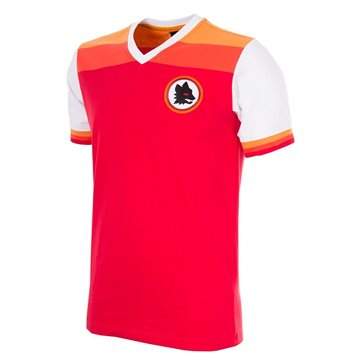 Toon details van AS Roma Retro Voetbalshirt 1978-1979 Afbeeldingen van AS Roma Retro Voetbalshirt 1978-1979