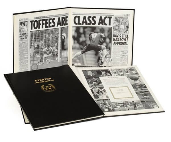 Afbeeldingen van TOFFS - Everton Football Newspaper Book